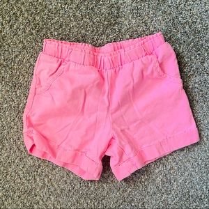 Girls Pink Shorts - Size Small